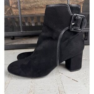 Black Suede Ankle Boots